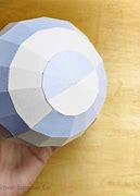 Image result for Sphere Papercraft