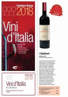 bicchieri gambero rosso premio tre bicchieri gambero rosso 2018 i sabbioni bicchieri gambero rosso premio tre bicchieri gambero rosso 2018 i sabbioni