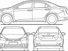 Image result for 2018 Toyota Corolla SE Drawing