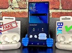 Image result for Samsung Galaxy Buds 2 Fake vs Real