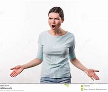 Image result for Woman Angry Posture