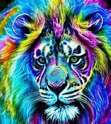 Image result for Psychadelic Lion