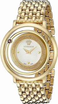 Image result for Versace Gold Watch for Women