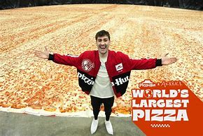 Image result for World's Largest Pizza Airrack