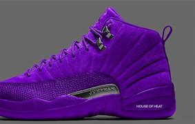 Image result for Air Jordan 12 Purple