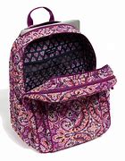 Image result for Campus Backpack Vera Bradley Grey and Purple