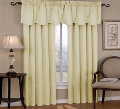 Image result for Drapes with Matching Valance