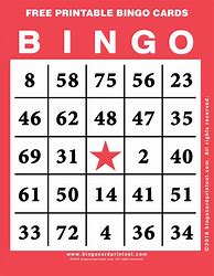 Image result for Custom Bingo Cards Free Printable
