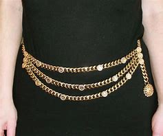 Image result for Gucci Curv Chain Belt