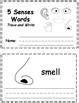 Image result for 5 Senses Words