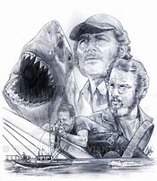 Image result for Jaws Black and White