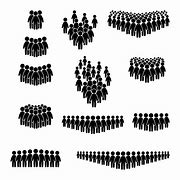 Image result for Crowd of People Icon