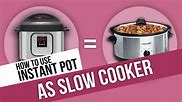 Image result for Instant Pot Slow Cooking Mode