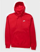 Image result for Nike Club Fleece Hoodie Zip Up Red