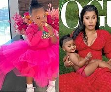 Image result for Cardi B and Her Daughter