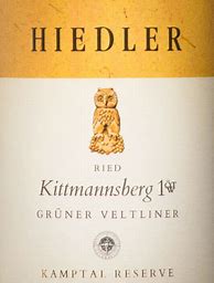 Image result for Hiedler Gruner Veltliner Reserve Thal Kamptal