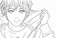 Image result for Cute Anime Boy Outline Cute