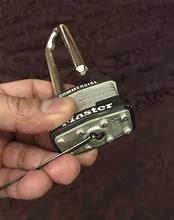 Image result for How to Unlock a Master Lock