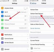 Image result for Settings Cellular System Services