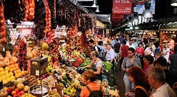 Image result for Barcelona Food Market
