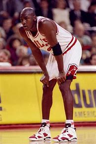 Image result for Michael Jordan Wearing Carmine 6