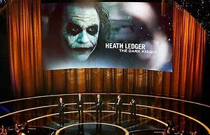 Image result for Heath Ledger Oscar