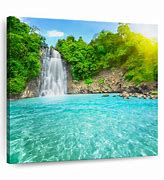 Image result for Waterfall Wall Art