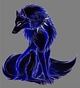 Image result for Blue Wolf Drawing in Space