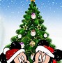 Image result for Kissing Mickey and Minnie Mouse Christmas Wall Hanging