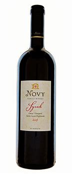 Image result for Novy Family Syrah Unti