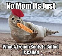 Image result for French Seal Meme
