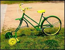 Image result for Lawn Mower Bike