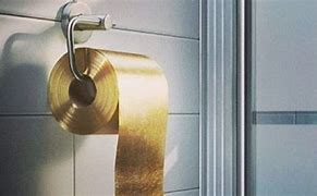 Image result for Gold Toilet Roll India