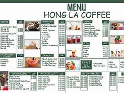 Image result for Menu Quan Cafe