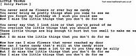 Image result for Do a Little Thing 1 2 3 Lyrics