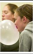Image result for People Blowing Bubble Gum Cheeks