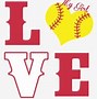 Image result for Softball and Bat Clip Art