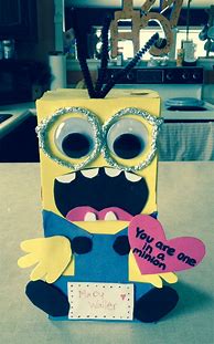 Image result for Minion Valentine Boxes