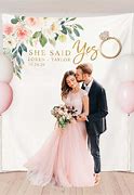 Image result for Gothic She Said Yes Photo Backdrop