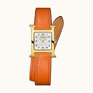 Image result for Hermes Heure H Mini Gold Watch 21Mm