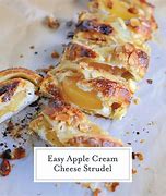 Image result for Apple Strudel with Cream Cheese