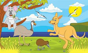 Image result for Animals That Live in the Outback Cartoon