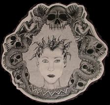 Image result for Gothic Skull Sketches