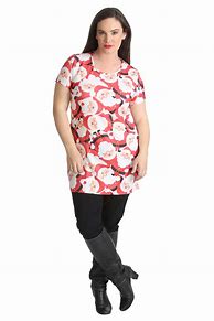 Image result for Plus Size Christmas Tunics