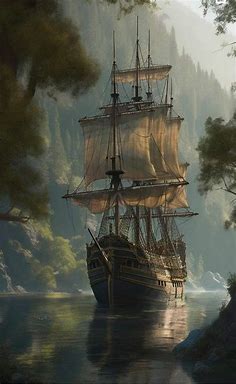 Pin by Cezar Napiorkowski on ships in 2023 | Pirate ship art, Ship art, Pirate art