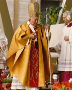 Image result for Pope John Paul II Preaching