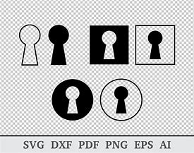 Image result for Keyhole SVG