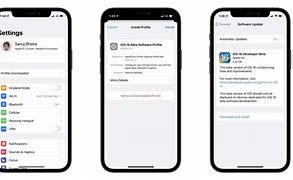 Image result for iOS 16 Beta Profile