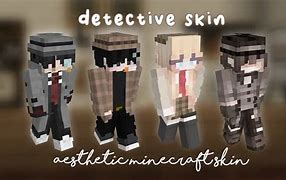 Image result for Detective Minecraft Skin