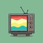 Image result for Old TV Graphic
